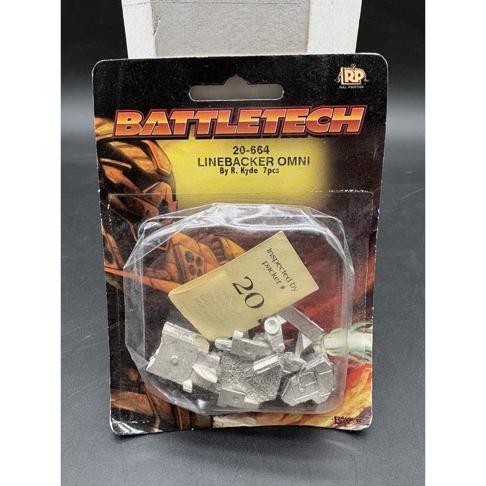 Ral Partha Battletech Linebacker Omni Pack New 20-664